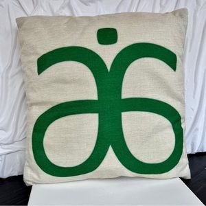 Arbonne pillow cover 17” x 17”
